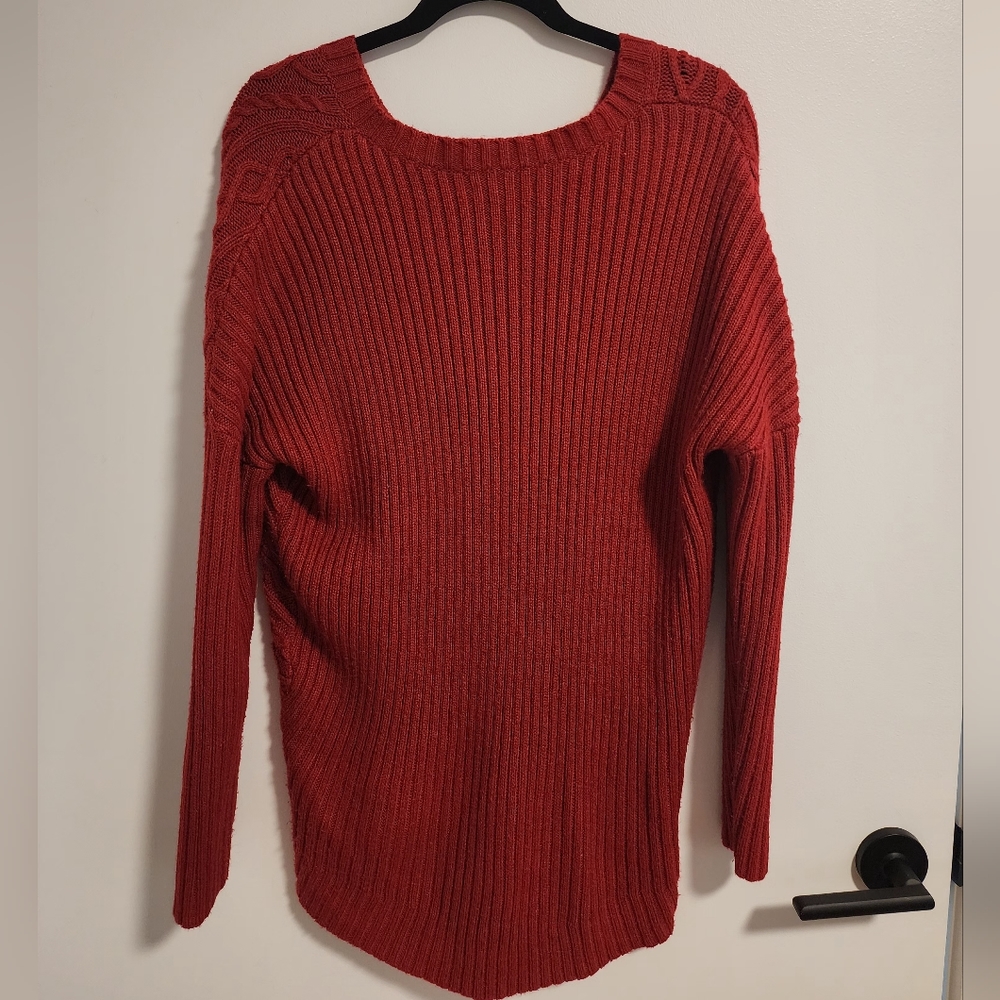Red Knit Sweater
